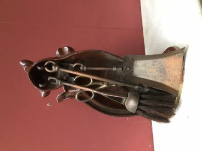 Antique cast iron companion set - tools
