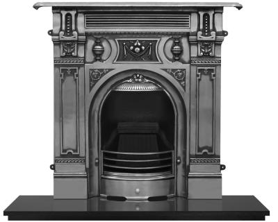 Paddington Large Cast Iron Combination Fireplace - Polished