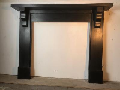 Reclaimed Wood Fire Surround